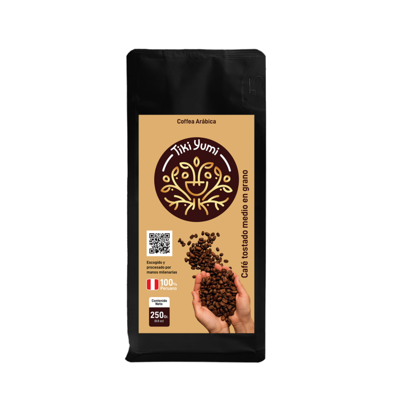 Café Tostado Medio en Grano