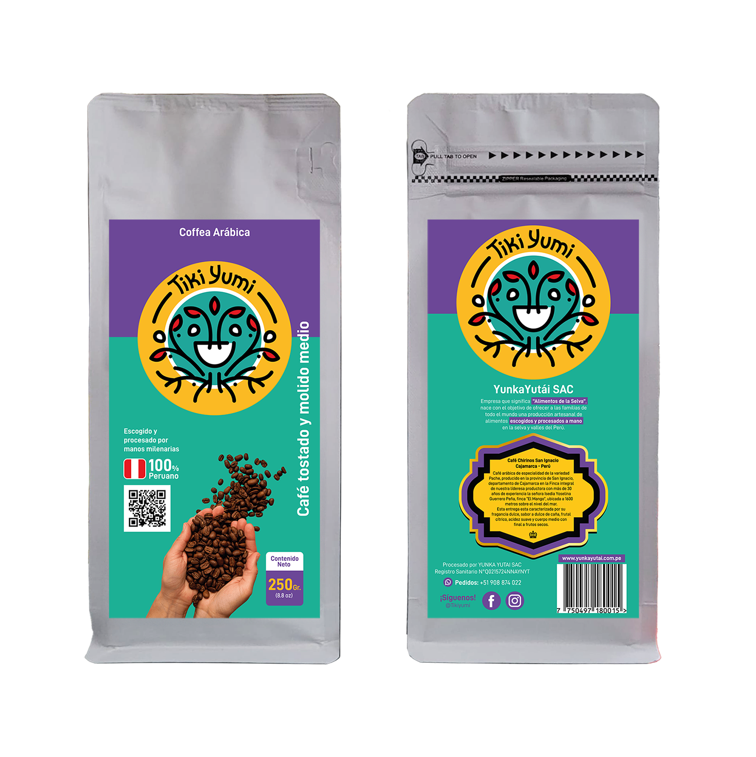 Café Tostado y Molido Medio 250 GR